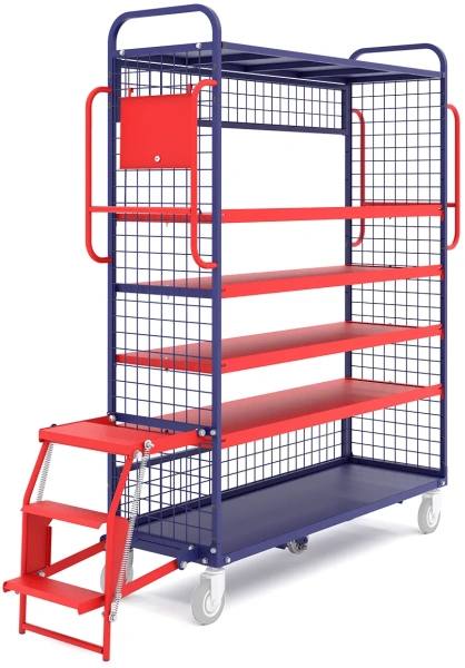 Тележка четырёхколёсная для комиссионирования ТДК 01